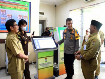 Tim Saber Pungli Provinsi Riau Tinjau Sejumlah Kantor Pelayanan Masyarakat Kampar