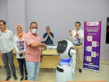 Sekda Kampar Hadiri Workshop Robotika dan Artificial Intelligensi
