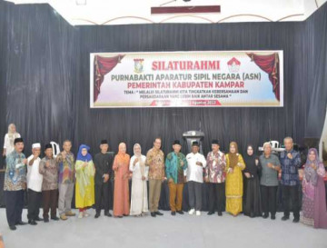 Mantan Gubernur dan Para Mantan Bupati Hadiri Silaturahmi Purnabakti ASN Pemda Kampar