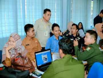 Diskominfo Kampar Sosialisasikan e-PPID Terintegrasi ,Mudahkan Pelayanan Informasi Kepada Masyarakat