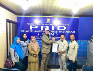 Tim Visitasi KI Riau Lakukan Visitasi di PPID Utama Kabupaten Kampar