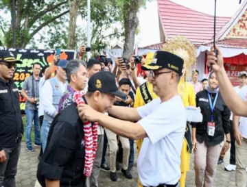 Pj. Bupati Kampar : Kirab Pemilu 2024 Diharapkan Langkah Awal Menuju Pemilu 2024 Yang Berkualitas