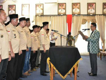 Said Aidil Usman Resmi Jabat Ketua PAPDESI Kampar, Azwan ; Sinergitas dengan Pemerintah Bangun Desa