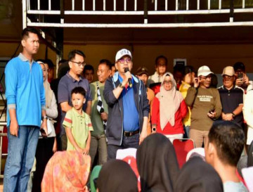 Meriah, Di Ikuti Ribuan Peserta Pj Bupati Kampar Lepas Peserta CFD Berhadiah Dalam Rangka HUT RI 78