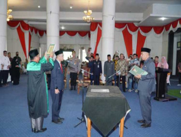 Ir Azwan, M. Si Resmi Jabat Sebagai Pj Sekda Kampar