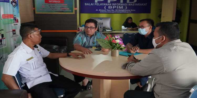 Kunjungan Dinas Kominfo Siak ke Dinas Kominfo Kampar