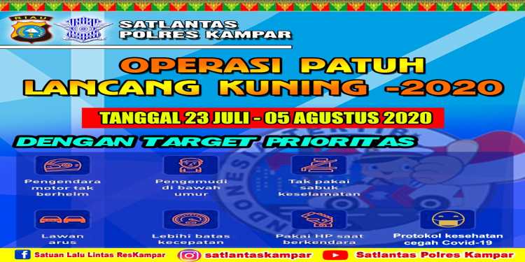 OPERASI LANCANG KUNING 2020