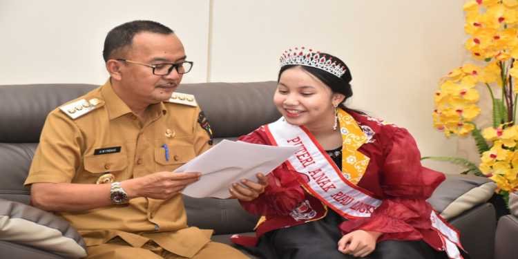 Dari 6 Putri Anak Riau,Ratu Morraya dari Kampar Juga akan Ikut Ajang Putri Anak Indonesia di Jakarta