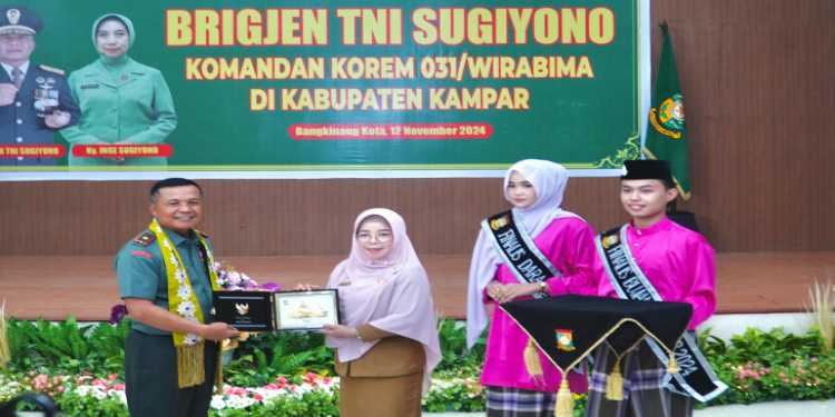 Kunjungan dan Silaturahmi Komandan Korem 031/Wirabima Brigjen TNI