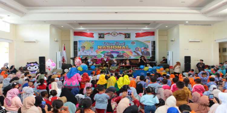 Wujudkan Anak Hebat, Indonesia Kuat Menuju Indonesia Emas 2045,Wabup Misharti; Didik Anak Sejak Dini