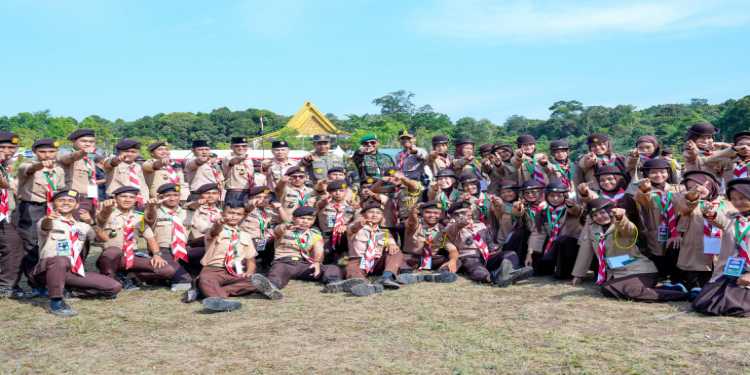 Jambore Karhutla Riau 2025, Bupati Kampar Hadir Dan Beri Apresiasi Serta Dukungan