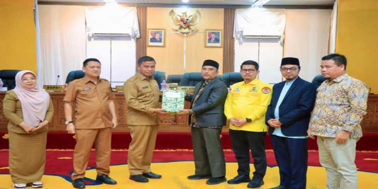 Bupati Kampar Ahmad Yuzar, S.Sos, MT Sampaikan Rancangan KUA dan PPAS Tahun Anggaran 2026