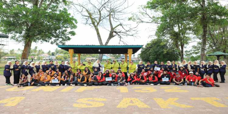 Yayasan Kartika Jaya Korem 031/WB dan Batalyon 132/BS Perkuat Kerjasama Dan Bentuk Karakter