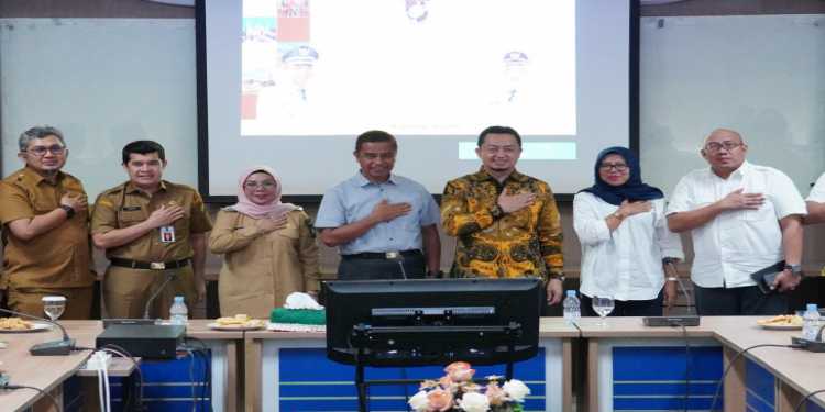 Bupati Ahmad Yuzar Gelar Pertemuan Strategis dengan Anggota Komisi V DPR RI,Balai Kementerian PUPR.