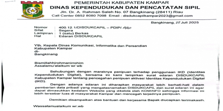 EDARAN DISDUKCAPIL
