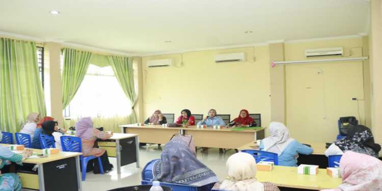 Rpt Kerja Setelah Dilantik, TP PKK Kab. Kam Maksimalkan Pelaksanaan Kegiatan, Saling Berkoordinasi