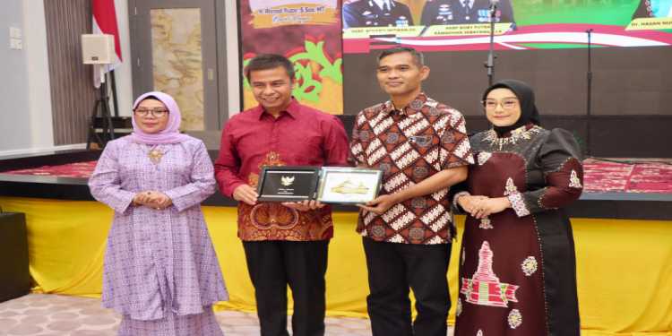 Bupati Dan Wakil Bupati Kampar Hadiri Acara Kenal Pamit Kapolres Kampar Dan Ketua Pengadilan Agama