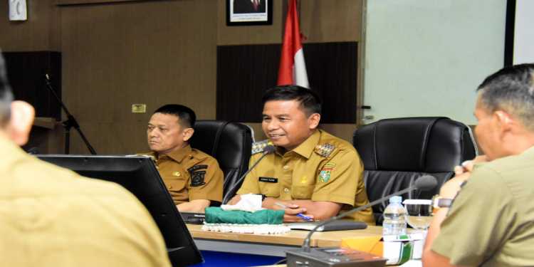 Bupati Kampar Pimpin Rapat Kerja Perangkat Daerah Tahun Anggaran 2025