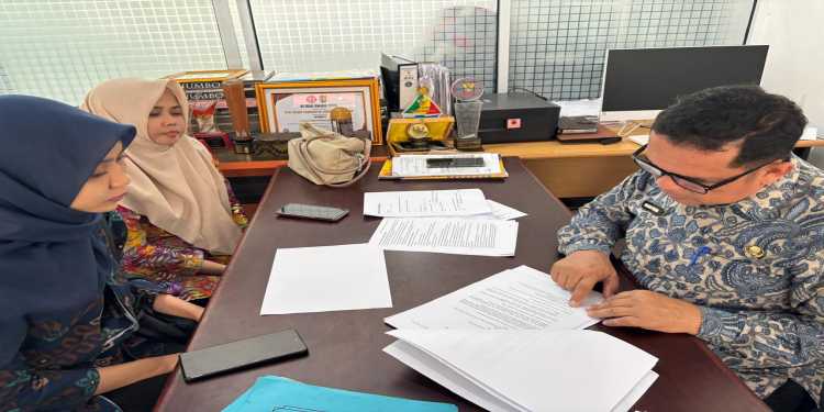 Mediasi dan Koordinasi dengan PPID Utama dan PPID Pelaksana Kabupaten Kampar