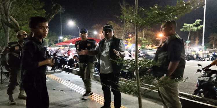 Pastikan Kondusivitas Wilayah, Plt. Kasatpol PP Kampar Pimpin Patroli Malam
