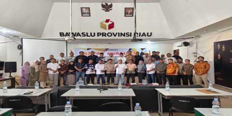 Jaga Hak Pilih, Ketua Bawaslu Riau Minta Jajaran Jaga Esensi Lembaga