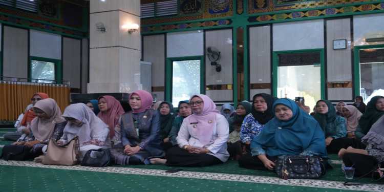 Wakil Bupati Kampar Hadiri Halal bi Halal Desa Kubang Jaya