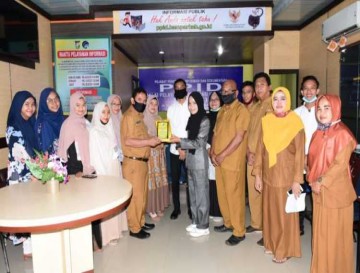 Usai laksanakan PKL, Diskominfo Kampar Kembali Lepas PKL UIN Suska