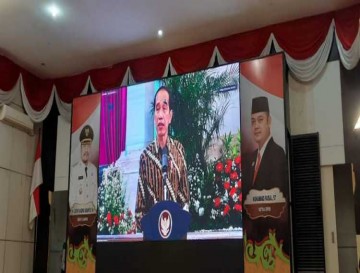 Presiden RI Serahkan DIPA Dan TKDD Daerah