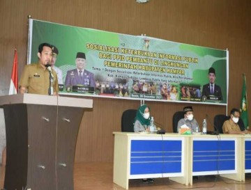 Peroleh Peringkat Kabupaten Informatif, Bukti Komitmen Pemkab Kampar atas Keterbukaan Informasi