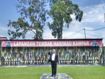 Catur : Kebanggaan Kita Harimau Kampar menjadi Motto Semangat Brimob