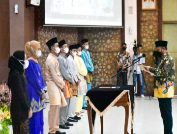 Bupati Kampar Lantik Pengurus IPRY-KK Periode 2021-2022.