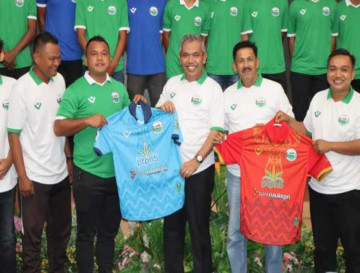 PJ Bupati Kampar ; Kampar PSBS Harimau Kampar mampu Mengaum di Kandang Maupun diluar Kandang