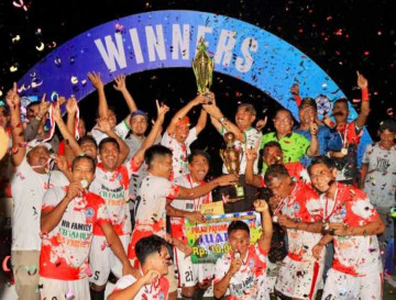 Turnamen Riau-Sumbar Pulau Payung Cup Ke 32., PSPHW  Gobah Berhak Piala Bergilir Pj Bupati Kampar
