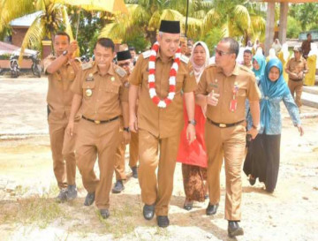 Pj Bupati Kampar Dukung Langsung Desa Pulau Gadang Dalam Apresiasi KIP Desa Mandiri Tingkat Nasional
