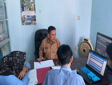 Maksimalkan Pelayanan, Kominfo Kampar Sosialisasi pengisian formulir permohonan informasi Online