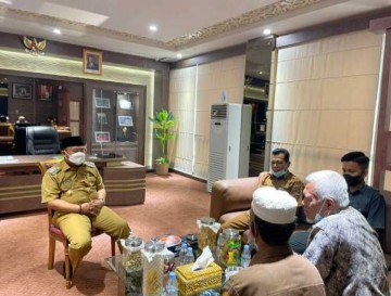 Pengurus Muhammadiyah Kampar Temu Kangen dengan Bupati Kampar.