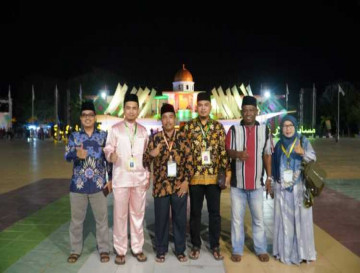 Dua Perwakilan Kafilah Kampar Berjuang di Babak Final Di Arena Utama MTQ XL Rokan Hilir