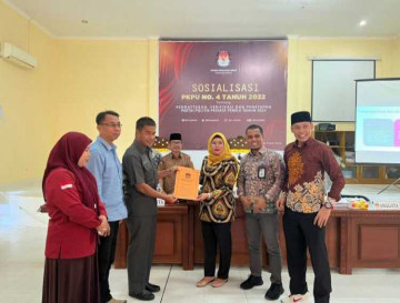 Sosialisasi Peraturan KPU No. 4 Tahun 2022