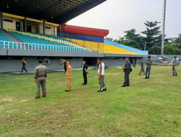 Pj Bupati Kampar Lakukan Peninjauan Persiapan Pelaksanaan Porwil XI Cabor Atletik