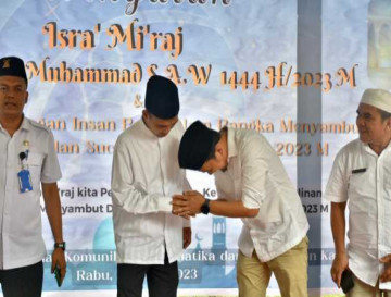 Dihadiri Ustadz Kondang Abdul Somad, Yuricho Efril Terharu dan teteskan Air Mata