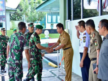 Persiapan Kunker Danrem Pada Upacara Hari Juang Kartika TNI AD di Kampar