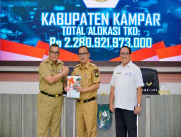 Kampar Terima DIPA Tahun 2024 Sebesar Rp.2.2 T, Belanja Untuk Kepentingan Pembangunan Masyarakat