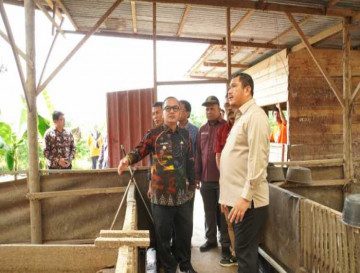 Pj Bupati Kampar Muhammad Firdaus SE.MM Terima Kunjungan Pemkab Bungo Jambi