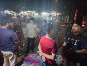 Satpol PP Dinsos dan PPA Kampar Tertibkan Pengemis dan Gelandangan di Bangkinang Kota