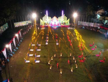 Meskipun Di Guyur Hujan, Pembukaan MTQ Ke-52 Tahun 2023 tetap Berlangsung Meriah