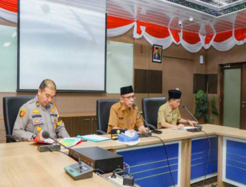 Pj. Sekda Kampar Pimpin Rapat Pelaksanaan Malam Takbiran Idul Fitri 1444 H