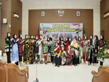 Promosikan Batik Kampar, Sebanyak 50 Peserta Ikuti Lomba Desain Fashion Show
