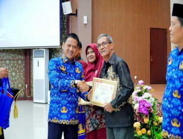 Sekda Kampar Hambali Menghadiri Temu Ramah Purna ASN