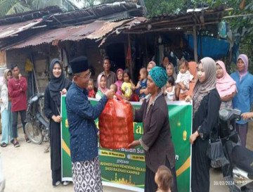 Berkah Ramadhan, Baznas Kampar Berbagi Takjil Kepada 185 Mustahik