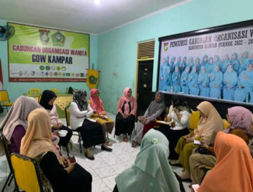 Raker Bulanan GOW Kab. Kampar Bahas Persiapan Kegiatan Dalam Rangka Memeriahkan HUTbRI